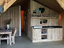 Tente Lodge salon